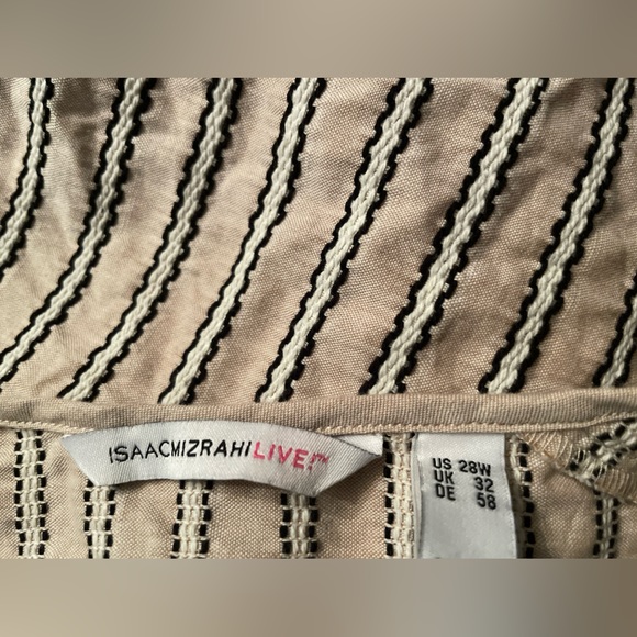 Isaac Mizrahi Bell Sleeve Cotton Top - Picture 5 of 6